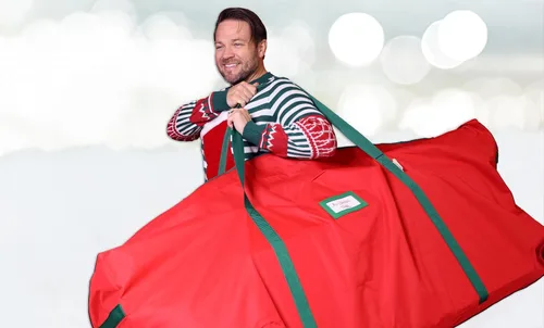Miniatura 7 de HOLDN’ STORAGE Bolsa de almacenamiento para árbol de Navidad de alta resistencia 600D Oxford - Bolsas de almacenamiento para árbol de Navidad que se