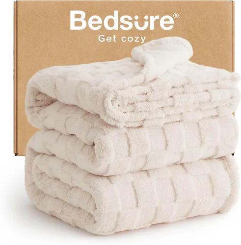 Miniatura 43 de Bedsure GentleSoft - Manta verde salvia para sofá, manta de forro polar a cuadros, regalos de Navidad para mujeres, hombres y niñas, bonita manta