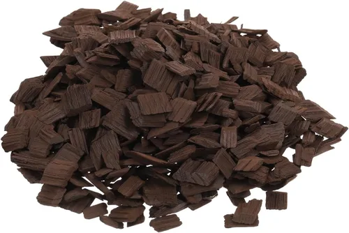 Miniatura 10 de Hemoton Paquete de 1 paquete de chips de roble para batidor francés, suministros para hacer vino, chips de roble para envejecer, cubos de whisky, As