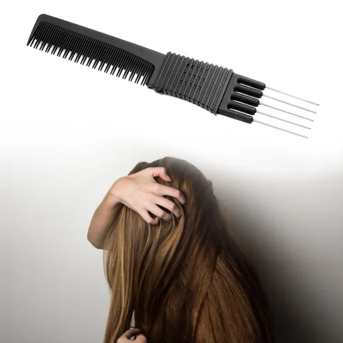 Miniatura 7 de Peinetas para el cabello - Fibra de carbono estática -cola Peines Herramientas para el cabello para estilos finos