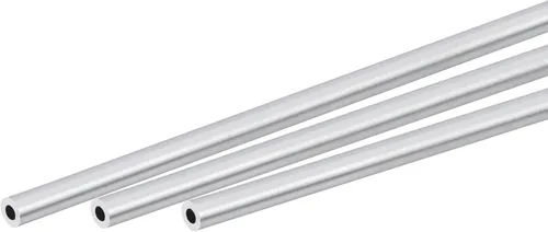 Miniatura 11 de uxcell 6063 Tubo redondo de aluminio 0.315 in OD 0.197 in Diámetro interior 11.811 in Longitud Tubería 3 PC