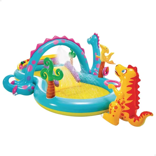 Nueva tienda Intex Dinoland centro de juegos hinchable niños Piscina por amor Groenlandia