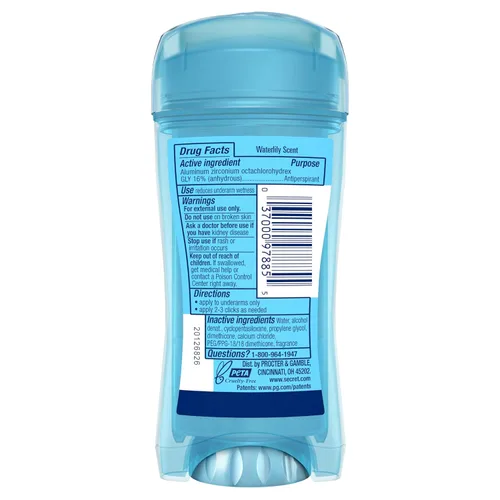Miniatura 9 de Secret Desodorante antitranspirante fresco para mujer, protección transpirable contra el sudor y el olor durante 72 horas, frescura instantánea