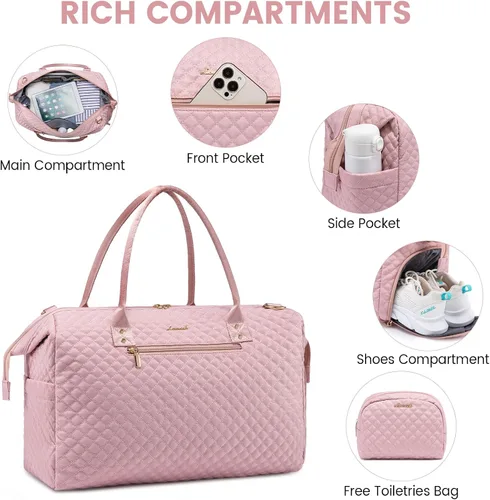 Miniatura 2 de LOVEVOOK Bolsa Weekender para mujer