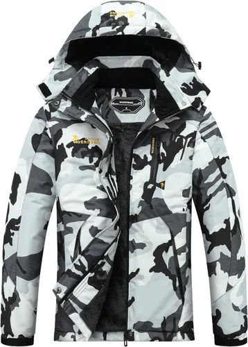 Miniatura 17 de MOERDENG Women's Waterproof Ski Jacket Warm Winter Snow Coat Mountain Windbreaker Hooded Raincoat Jacket
