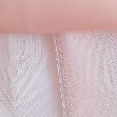 Miniatura 6 de NNJXD Vestido de princesa con lazo y lentejuelas para bebé niña