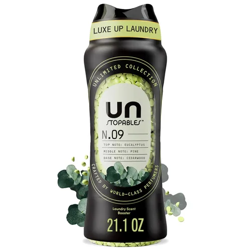 Downy Unstopables Unlimited Collection - Perlas potenciadoras de aroma para ropa sucia, n.º 09, fragancia fina, cuentas de aroma fresco de larga