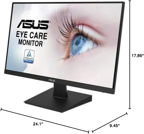 Miniatura 8 de ASUS Monitor de escritorio de 27 pulgadas, Full HD (1920 x 1080), IPS, 75Hz, sincronización adaptativa, HDMI, D-Sub, sin marco, VA27EHE