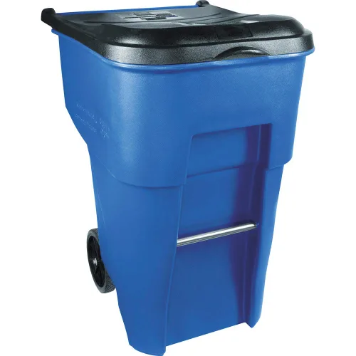 Miniatura 8 de Rubbermaid Commercial Products BRUTE Contenedor de Basura/Desperdicios Rodante con Ruedas, 95 Gal, Gris, para Restaurantes/Hospitales/Oficinas/Área