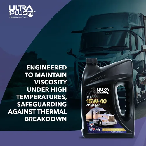 Miniatura 5 de Ultra 1Plus SAE 15W-40 Aceite de motor diésel totalmente sintético de alta resistencia - Aceite de motor 15W 40 API CK-4/SN (cubo de 5 galones)