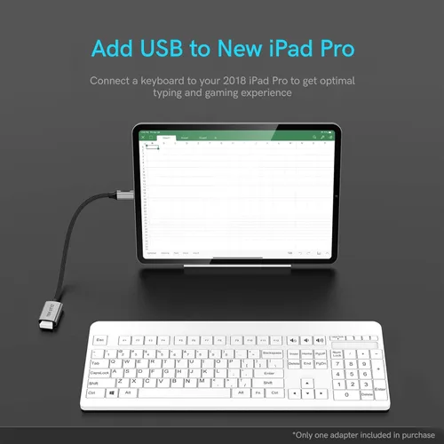 Miniatura 4 de USB-C USB 3.0 adaptador funciona para LG VS996 OTG Type-C/PD macho USB 3.0 hembra convertidor (5 Gbps)
