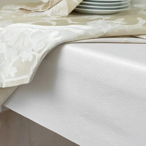 Miniatura 3 de Benson Mills Almohadilla de mesa de vinilo resistente de lujo, protector de mesa de alta calidad, impermeable con respaldo de franela, diseño