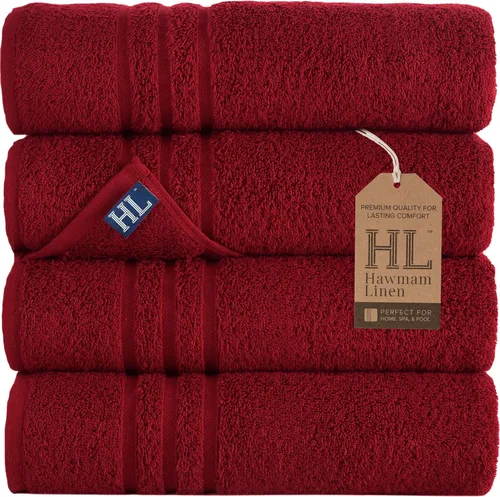 Miniatura 25 de Juego de 6 toallas de baño negras para baño, algodón turco original, suave, absorbente y de primera calidad, 2 toallas de baño, 2 manos y 2 toallas