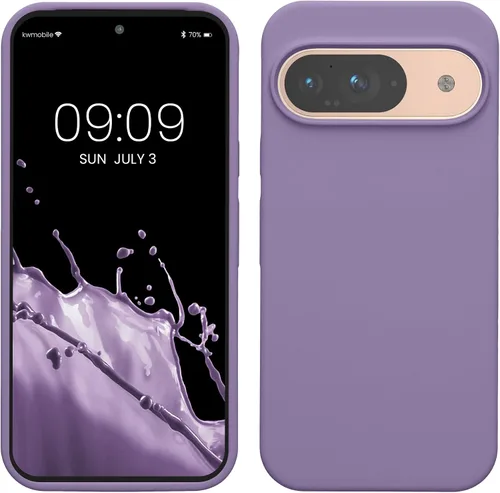 Miniatura 165 de kwmobile Funda Compatible con Google Pixel 6 Pro - Funda de Teléfono de Silicona TPU con Acabado Suave - Azul Caribe