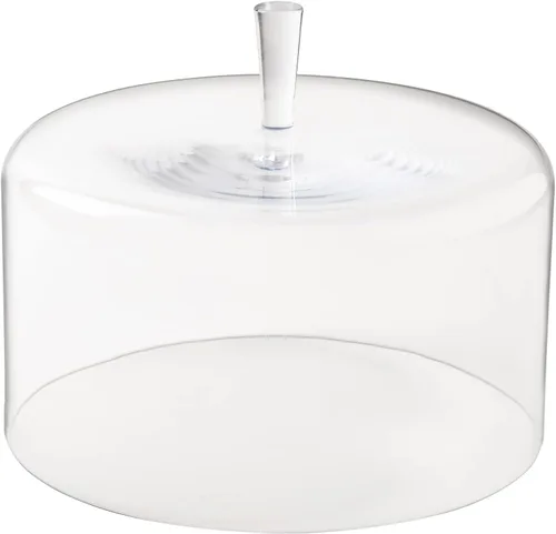 Miniatura 7 de Costa Nova Cloche de cúpula de vidrio de 12 pulgadas - Colección Coupole, transparente Cubierta para pastel hecha a mano con soplo bucal