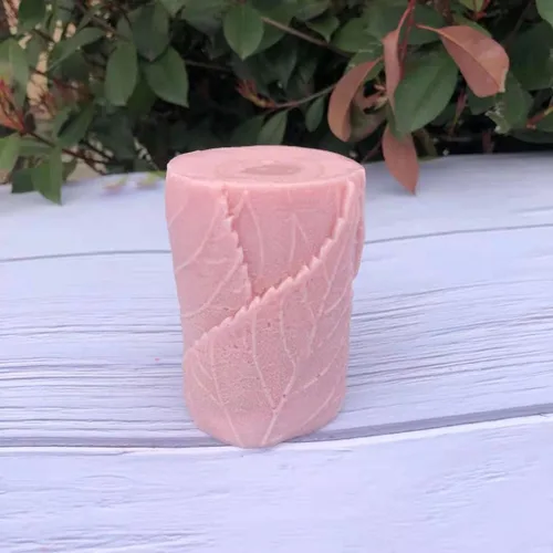 Miniatura 5 de Molde de vela de hoja de árbol, molde de jabón de arcilla de silicona, para hacer cera de soja, velas de cera de abejas, arte hecho a mano