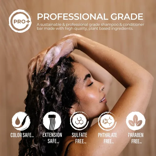 Miniatura 9 de Viori Coconut Bliss - Barra de champú hidratante y reparadora avanzada, fabricada con agua de arroz para el crecimiento del cabello, champú hecho a