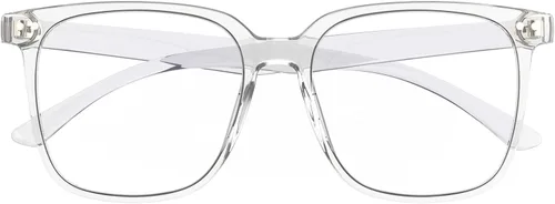 Miniatura 9 de Oversized Square Blue Light Blocking Glasses for Women Men, Anti Glare Computer Glasses, Reduce Eye Strain