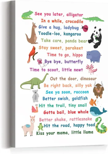 Miniatura 7 de Lienzo decorativo para pared: rincón de lectura para niños, cita genial para amantes de los libros, perfecto para la habitación de los niños