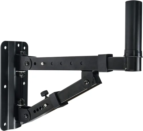 Miniatura 2 de Sound Town Paquete de 2 soportes ajustables para altavoces de montaje en pared con giro de 180 grados (STWSD-048B)