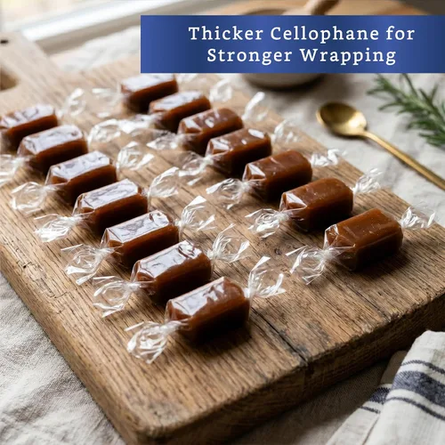 Miniatura 6 de FIESTA WRAPS Envoltorios transparentes de caramelos para caramelos (600 piezas de 2.5 x 3.5 pulgadas) - Envoltura de celofán transparente natural