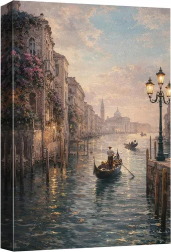 Miniatura 35 de wall26 Prado con álamos por Claude Monet - Arte moderno impresionista, arte en lienzo para el hogar, 12 x 18 pulgadas