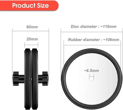 Miniatura 7 de Douk Audio Record Clean Label Saver Album LP Protector de limpieza de vinilo impermeable Cuidado de la abrazadera (negro)