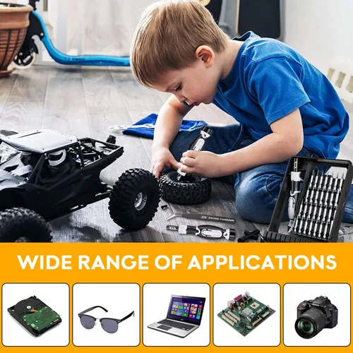 Miniatura 5 de Juego de destornilladores pequeños 32 en 1, kit de herramientas de reparación profesional para teléfono, portátil, PC, cámara, consola
