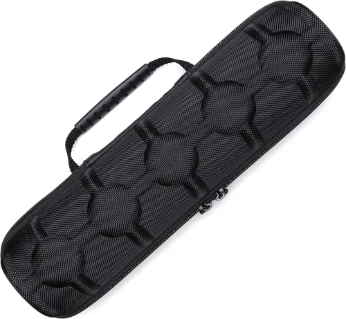 Miniatura 2 de AUKURA Estuche de viaje para reloj duro caja de almacenamiento y organizador de 5 ranuras para hombres y mujeres con almohada de reloj antimovimiento