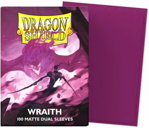 Miniatura 2 de Dragon Shield Fundas para cartas de tamaño estándar mate dual 100 unidades - Fundas TCG premium suaves y resistentes - Compatibles con Pokémon