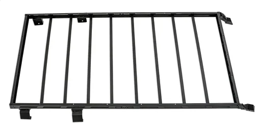 Miniatura 10 de DV8 Offroad Portaequipajes de techo rígido para Ford Bronco 2021-2025 de 2 puertas Tapa dura OEM Monta barra de luz de 40 pulgadas y 50 pulgadas