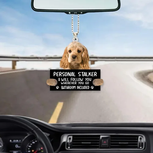 Miniatura 24 de Alaskan Malamute - Adorno colgante de coche para acechar personalmente, adorno de acrílico con nombre personalizado para perro, adorno de Navidad