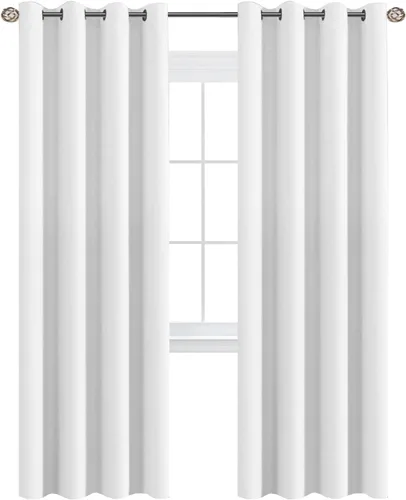 Miniatura 155 de H.VERSAILTEX - Cortinas blackout con aislamiento térmico y ojales en la parte superior, para patios, puertas correderas y división de habitaciones