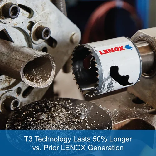Miniatura 4 de LENOX Tools Juego de sierra perforadora bimetálica Speed Slot con tecnología T3, 3-5/8" - 1772949