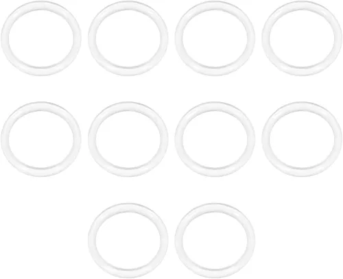 Miniatura 7 de uxcell Junta tórica de silicona, 0.236 in de diámetro exterior, 0.079 in de diámetro interior, 0.079 in de ancho, junta de anillos de sellado VMQ