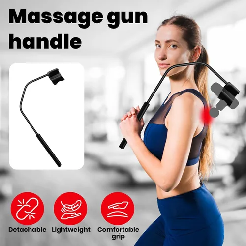 Miniatura 2 de HEYCHY Soporte para Pistola de Masaje para la Espalda, Compatible con la mayoría de las Pistolas de Masaje Super Mini, para Áreas de Difícil Acceso