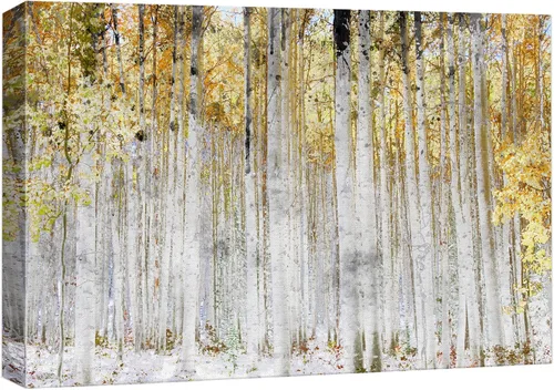 Miniatura 47 de wall26 Lienzo impreso para pared, diseño rústico, marrón, otoño, bosque, árbol, paisaje, naturaleza, ilustraciones de área silvestre, arte moderno