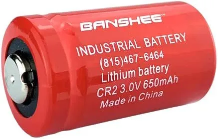 Miniatura 2 de Banshee Repuesto para batería de litio 650mAh 3V CR2 DLCR EL1CR2 CR15H270 - 2