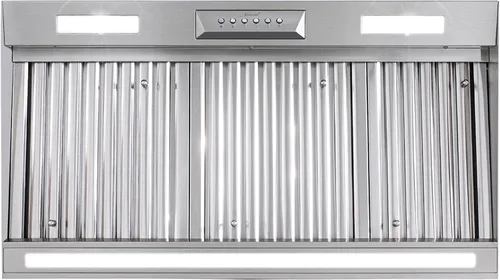 Miniatura 14 de Akicon Inserto de campana extractora de 30 pulgadas con sensor de calentador, campana de ventilación de cocina integrada de 600 CFM con 4