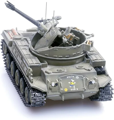 Miniatura 5 de Panzerkampf Fundido a troquel militar a escala 1:72 Plumero M42 Guerra de Vietnam - II Fuerza de Campaña, 5º Batallón, 2º Regimiento