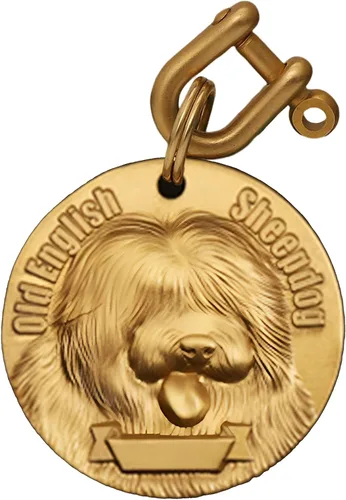 Miniatura 9 de Etiquetas de identificación para mascotas de cobre puro, etiquetas de nombre de perro personalizadas en relieve 3D con letras personalizadas