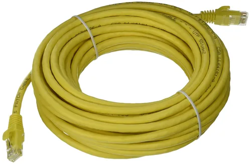 Miniatura 99 de C2G/Cables to Go 27872 Cable de red Ethernet cruzado Cat6 sin blindaje (UTP) sin enganche, amarillo (2,13 metros/7 pies)