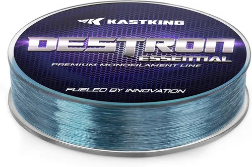 KastKing Destron Essential - Línea de pesca de monofilamento, revestimiento avanzado de polímero para alta resistencia a la abrasión, súper suave,