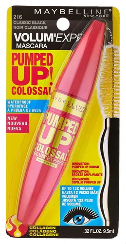 Miniatura 2 de Máscara de pestañas lavable Maybelline New York, Negro clásico