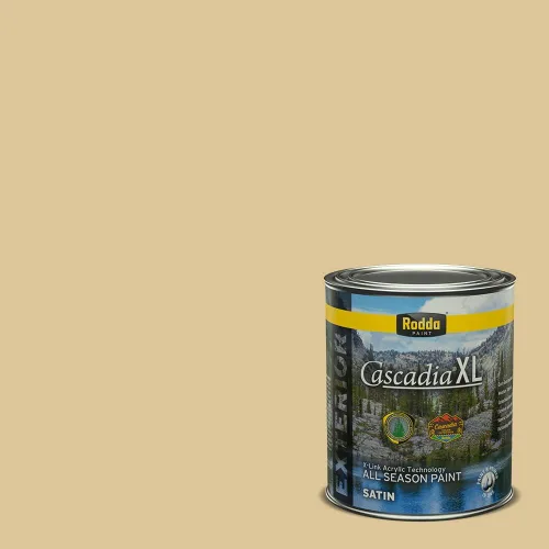 Miniatura 199 de Rodda Paint CASCADIA XL Pintura e imprimación satinada exterior en uno, cuarto de galón, otoño niño
