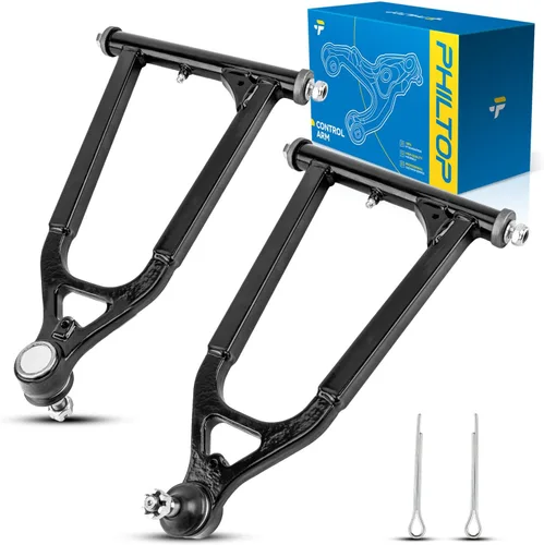 Miniatura 153 de PHILTOP Kit de suspensión delantera de 10 piezas, brazos de control inferiores con juntas de bola, eslabones de extremo de barra estabilizadora
