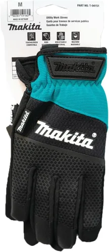 Miniatura 6 de Makita T-04151 Guantes de trabajo de protección flexible con puño abierto (mediano)