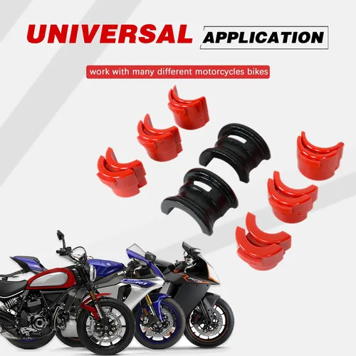 Miniatura 8 de MOTO4U Kit de controlador de sello de horquilla de moto, herramienta universal de sello de horquilla de motocicleta con 12 destornilladores