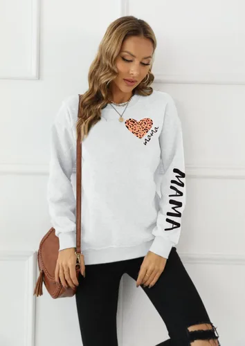 Miniatura 2 de SFHFY Sudaderas para mamá para mujer sudadera de cuello redondo para mamá, casual, sudadera de manga larga para mamá