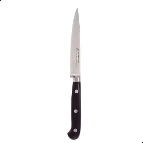 MATTSTONE HILL - Cuchillo de cocina de 4.3 pulgadas, cuchillo para verduras, acero alemán, mango de triple remache
